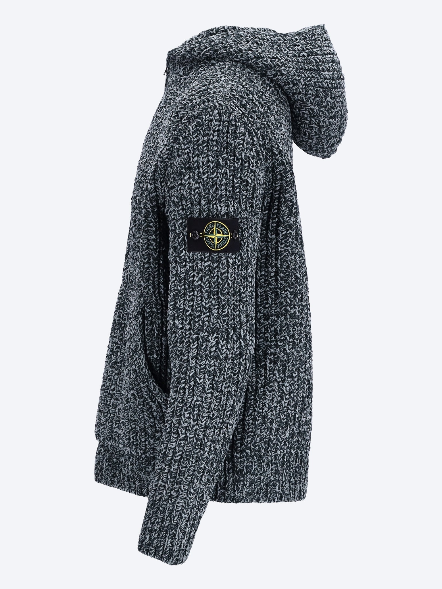 Mouliné cotton chenille hoodie 2