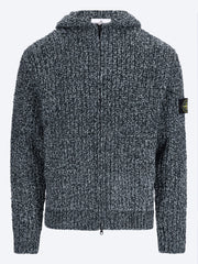 Mouliné cotton chenille hoodie ref: