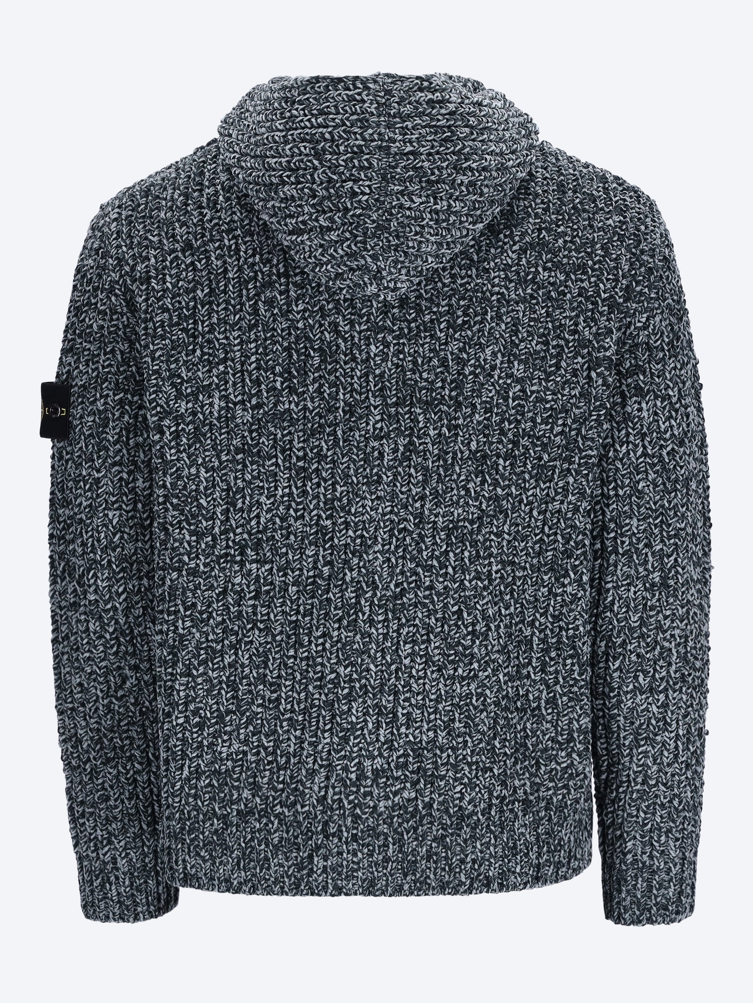 Mouliné cotton chenille hoodie 3