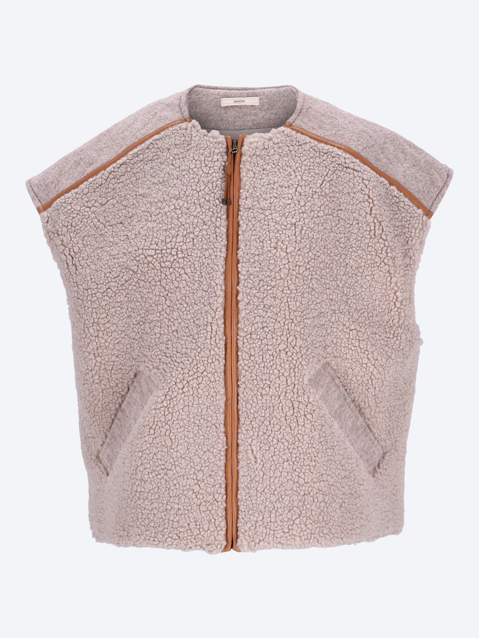 Mounty mix fabric jacket 1