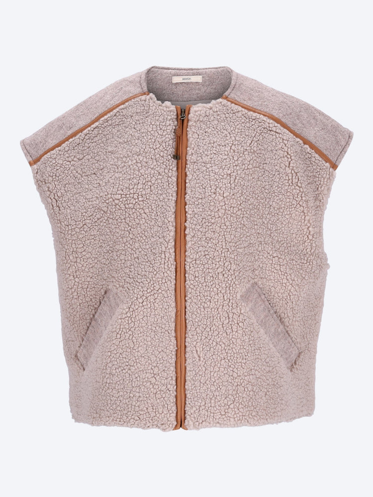 Mounty mix fabric jacket 1