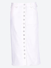Multiflex white denim skirt ref: