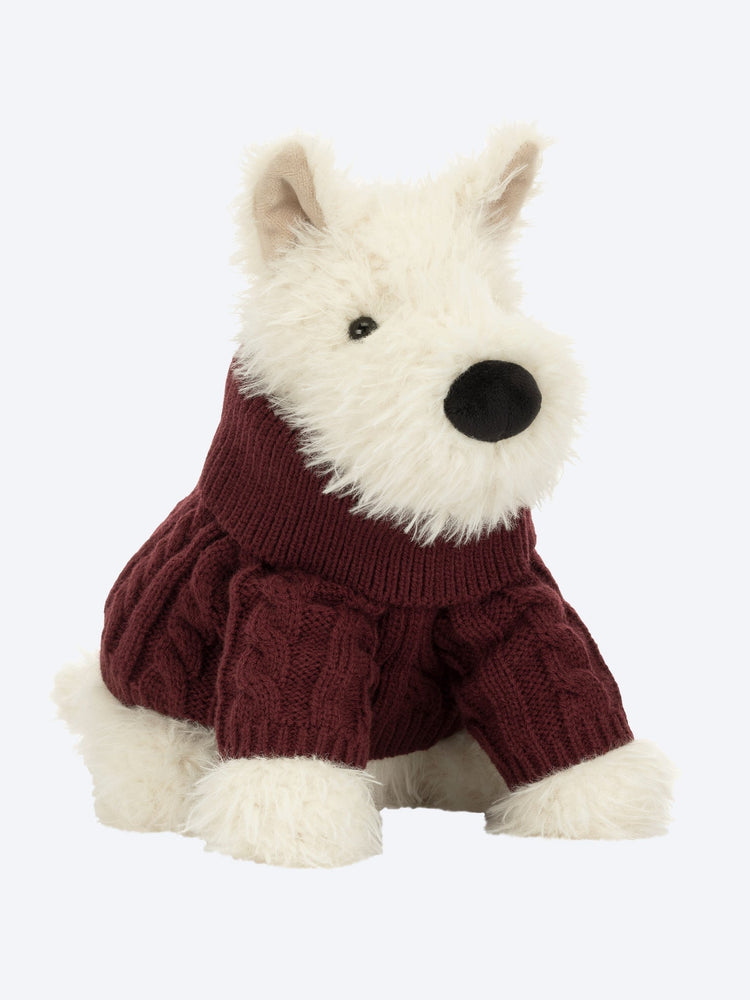 Munro scottie dog winter jumper outfit 1