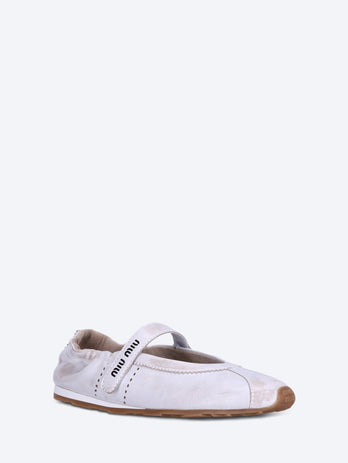 Nappa leather ballerinas