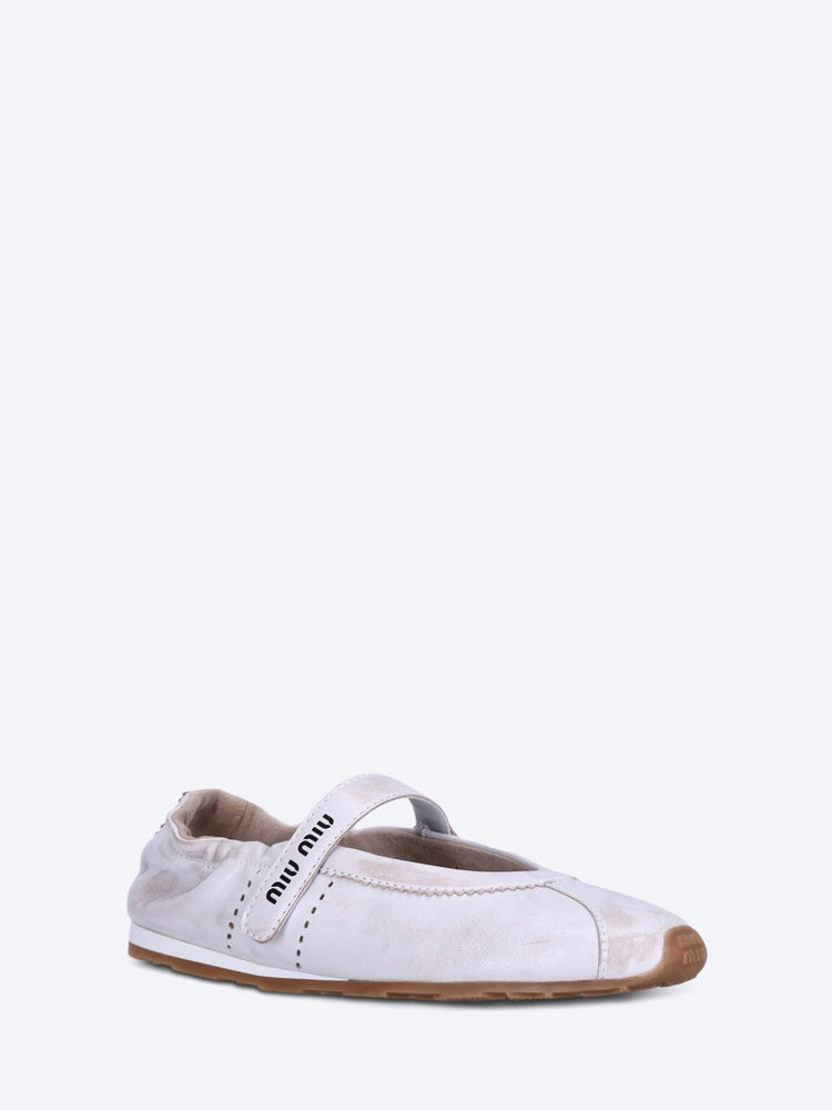 Ballerines en cuir nappa 2
