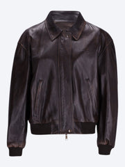 Jacke aus Nappaleder (kein Reptil). ref: