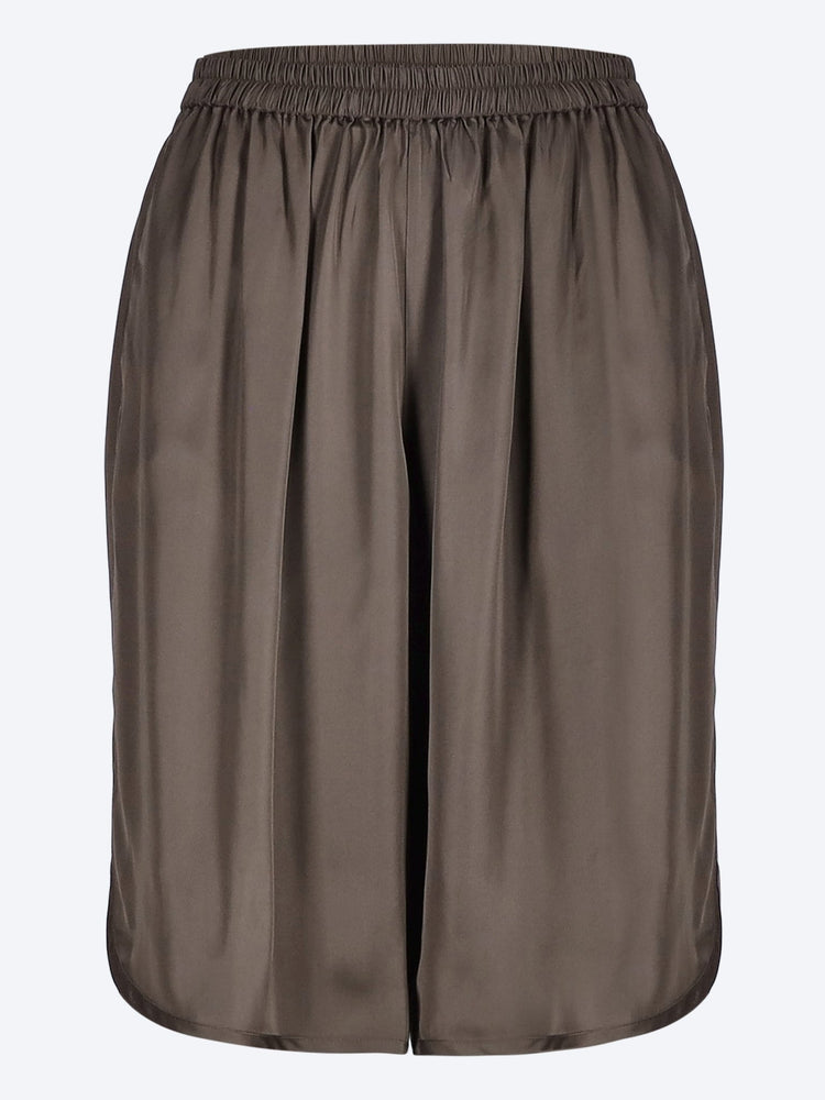 Nelis satin bermuda shorts 1