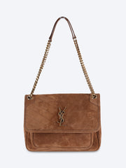 Niki medium suede shoulder bag ref: