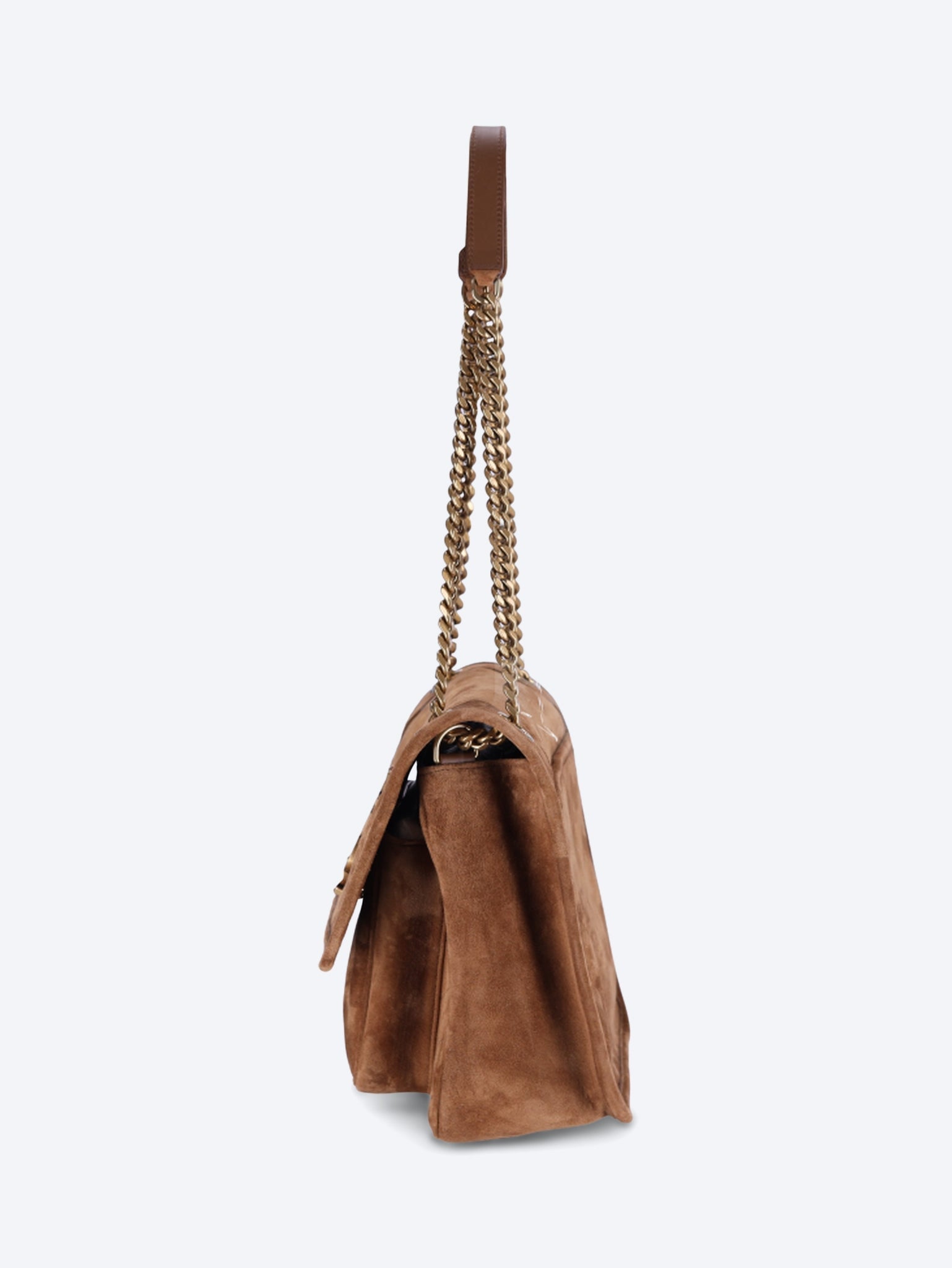 Niki medium suede shoulder bag 3