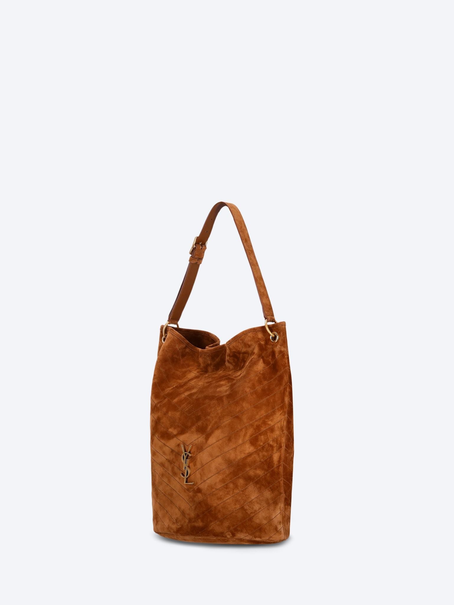 Niki supple suede bucket bag 2