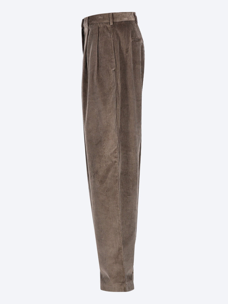 Norstrand pleated corduroy pants 2