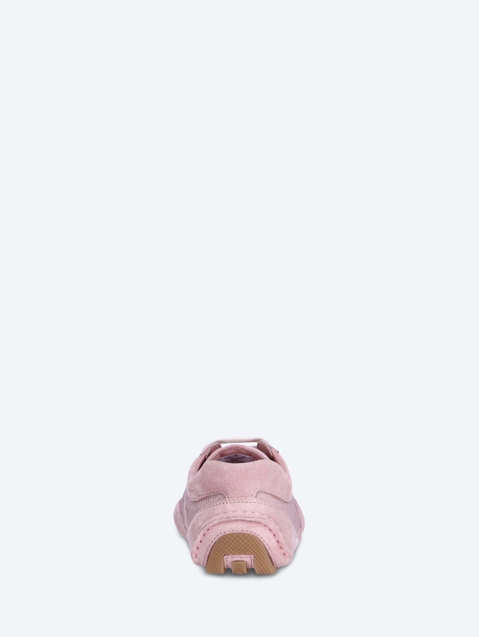 Nylon and suede sneakers 5