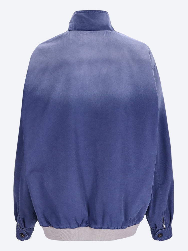 Alte Blousonjacke aus gewaschenem Twill 3