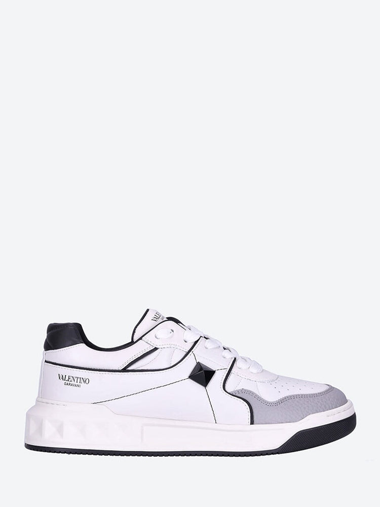 Nike white leather sneakers mens hotsell