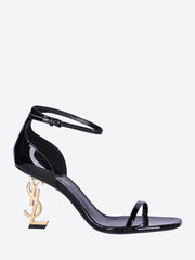 Opyum-Ledersandalen mit mittlerem Absatz ref: