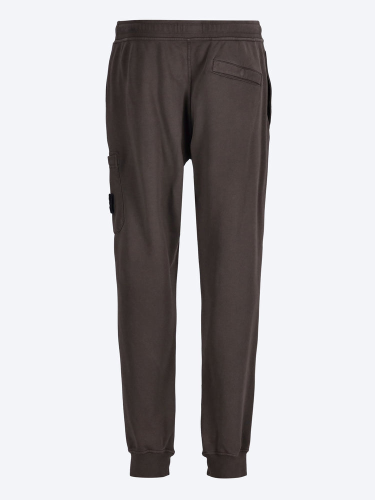 Organic cotton fleece garment dyed sweatpants 3