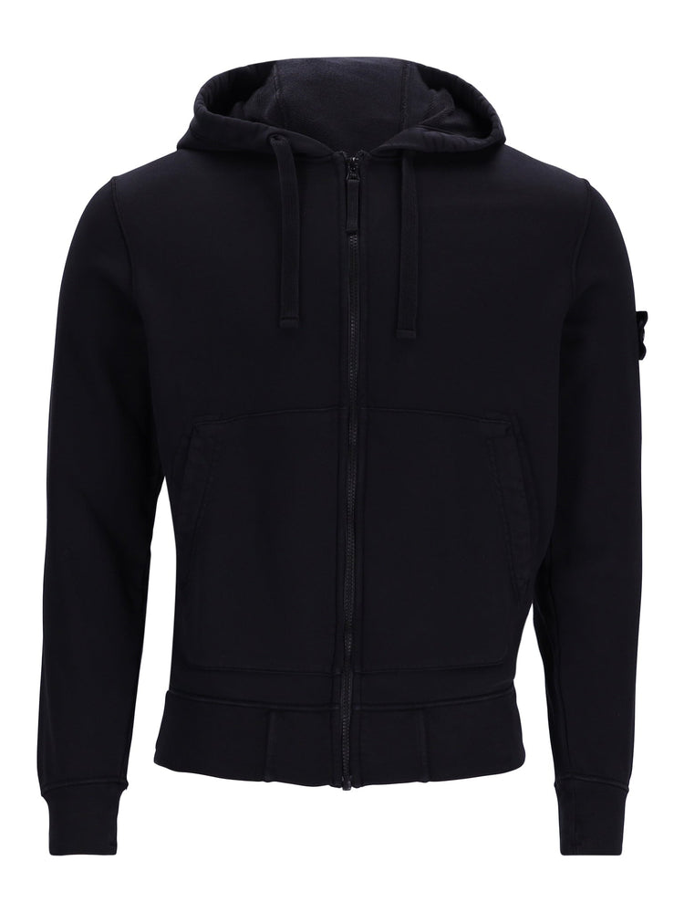 Kapuzenpullover aus Bio-Baumwollfleece 1