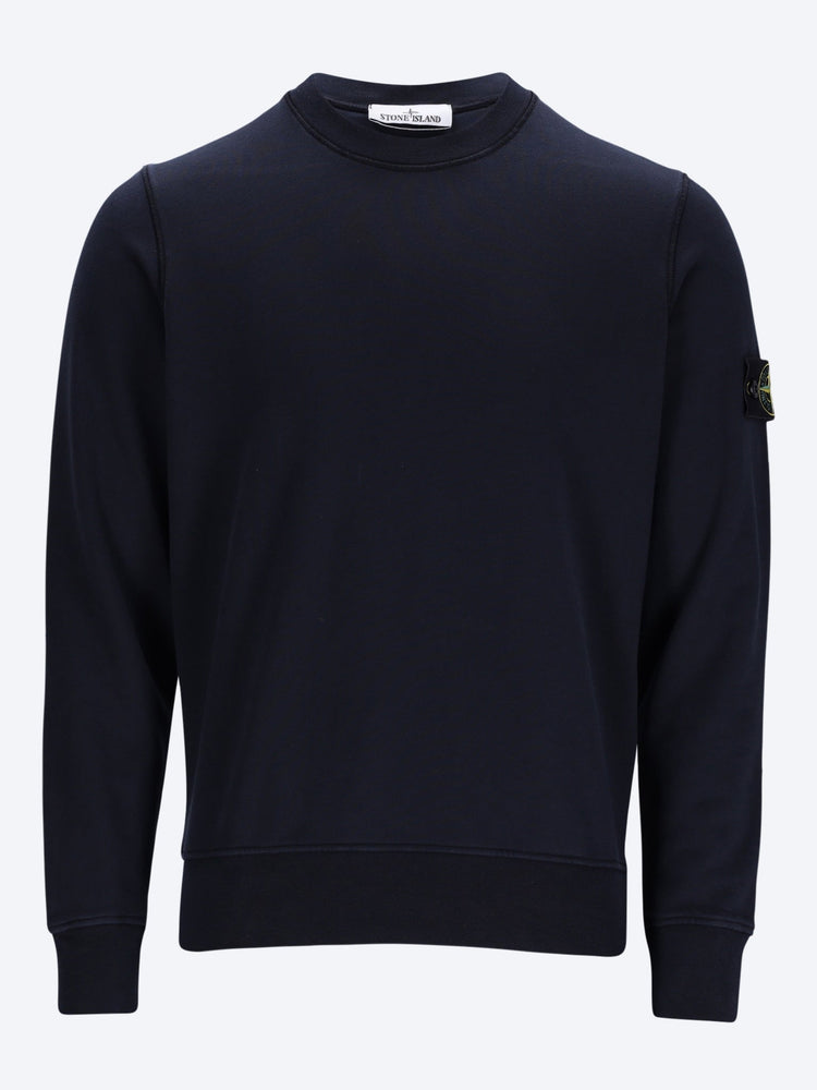 Organic cotton fleece sweatshirt 1
