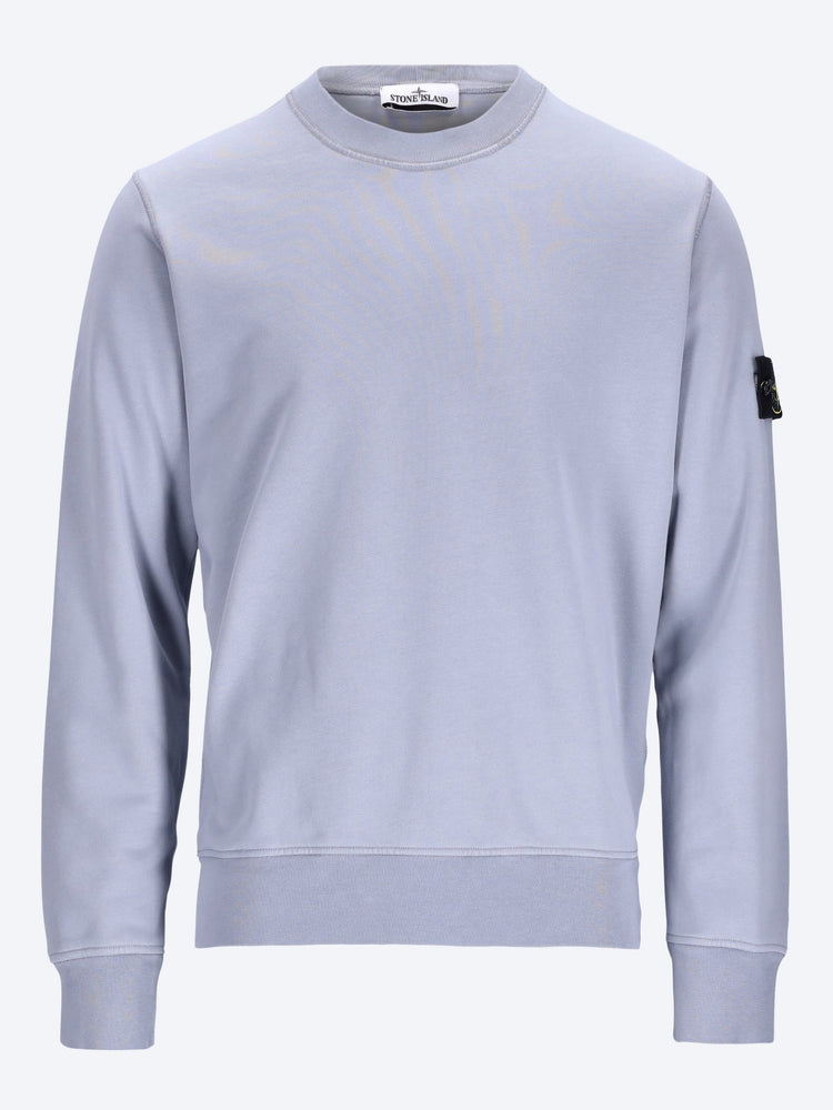 Organic cotton fleece sweatshirt 1