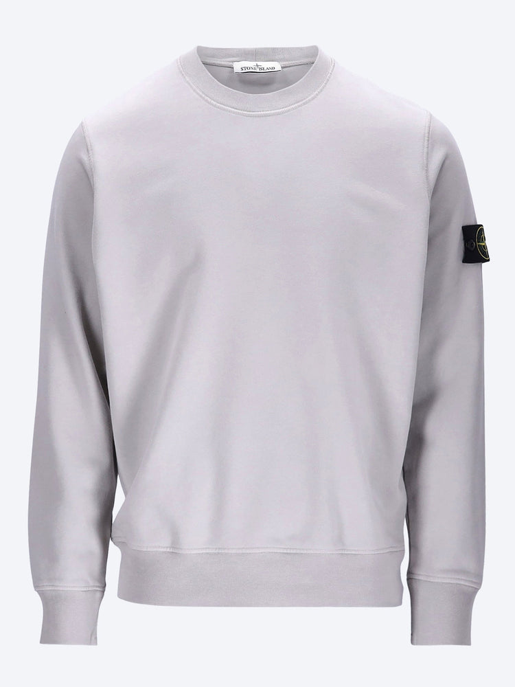 Organic cotton fleece sweatshirt 1