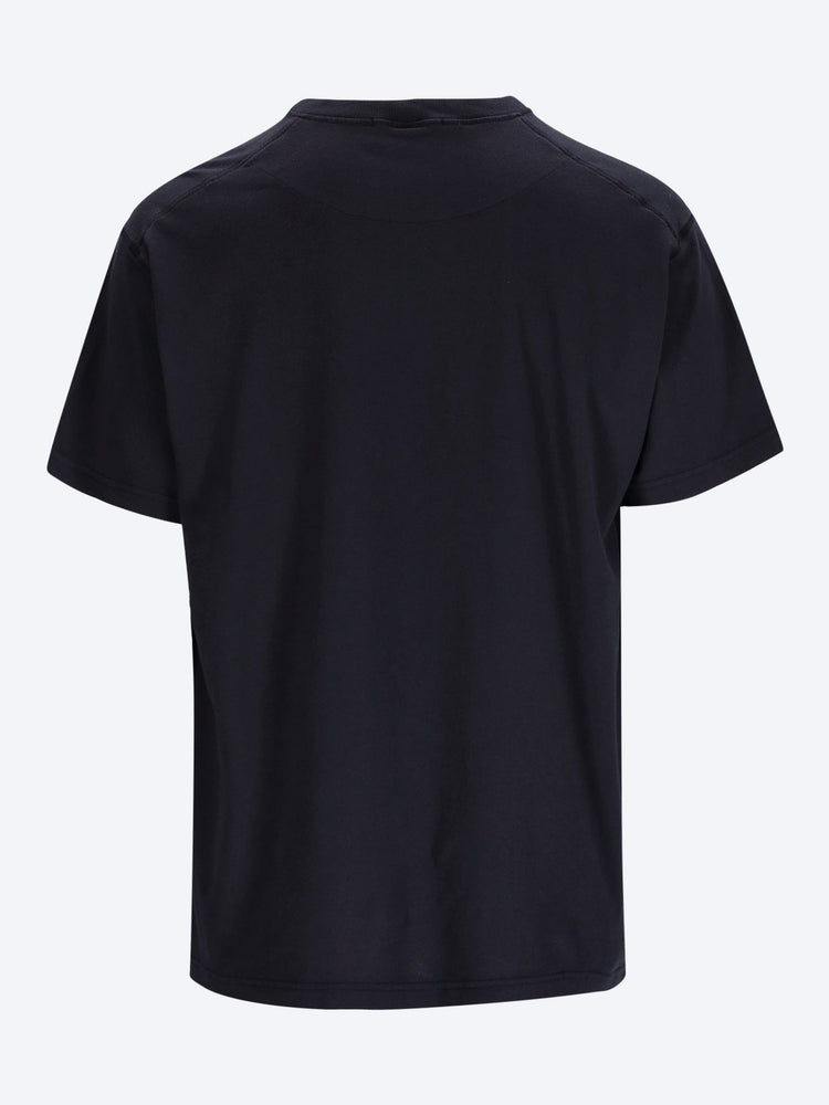 Organic cotton jersey garment dyed short sleeve t-shirt 2