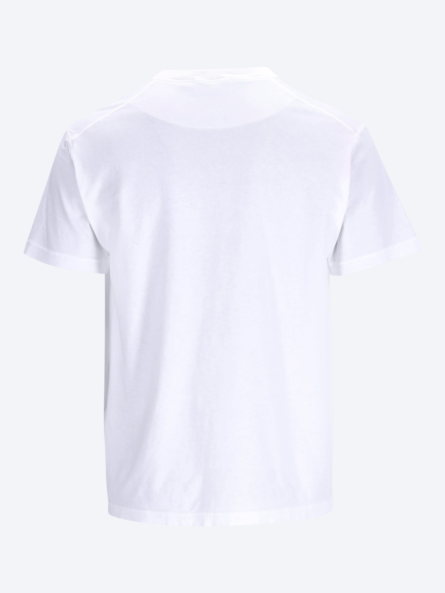 Organic cotton jersey garment dyed short sleeve t-shirt 2