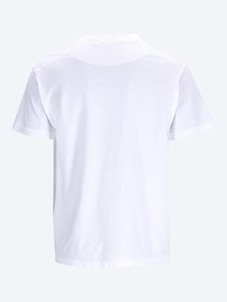 Organic cotton jersey garment dyed short sleeve t-shirt 2