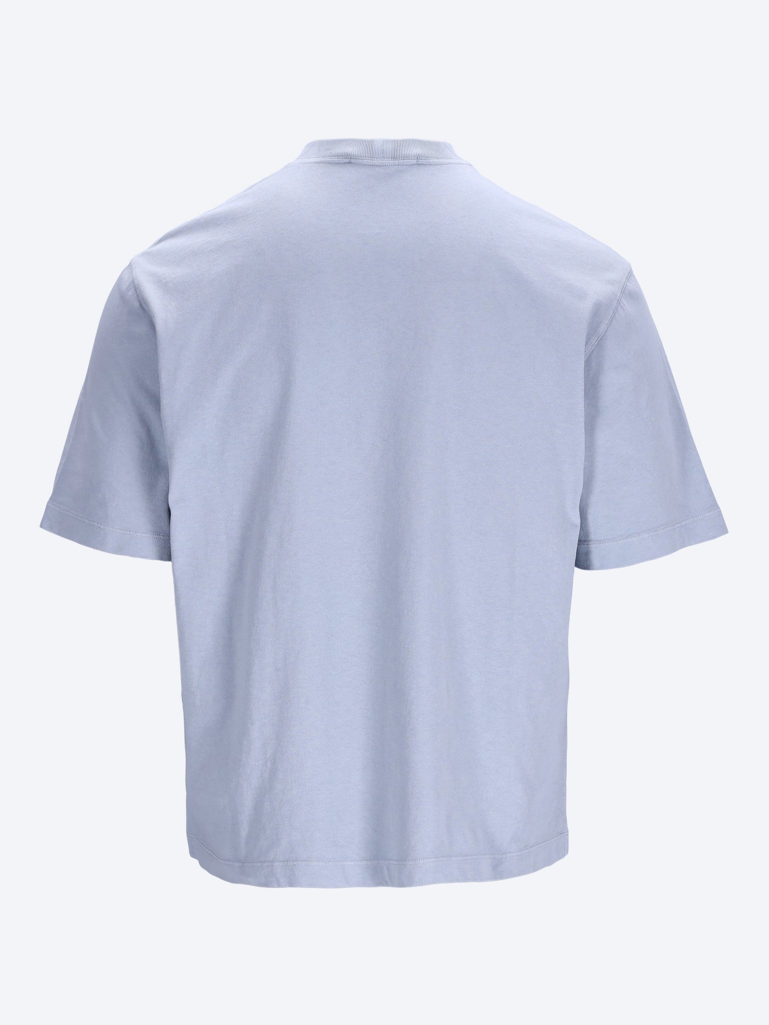 Organic cotton jersey garment dyed short sleeve t-shirt 2