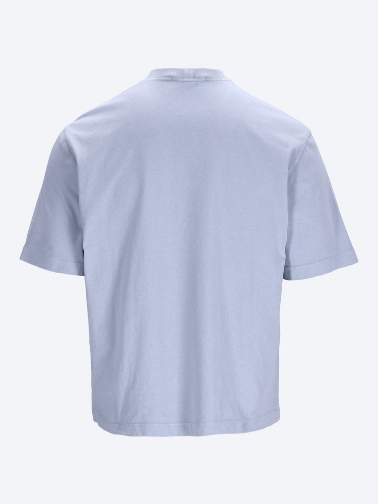 Organic cotton jersey garment dyed short sleeve t-shirt 2