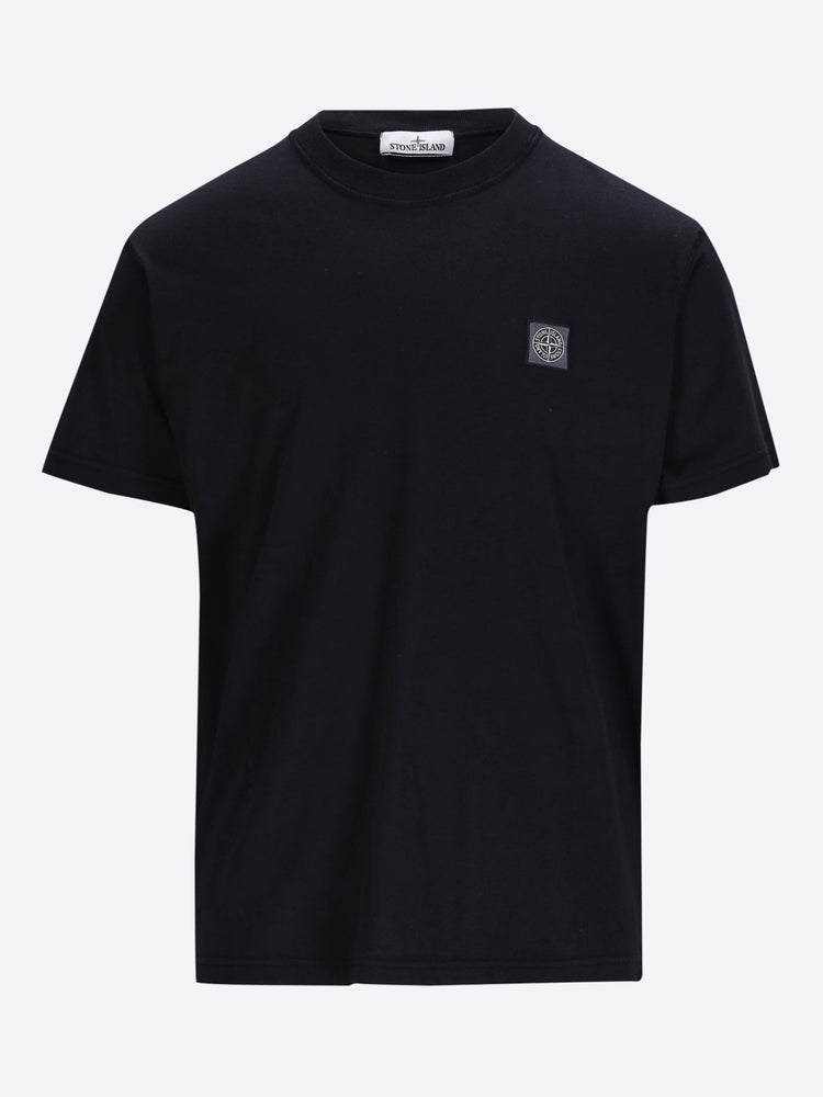 Stückgefärbtes Kurzarm-T-Shirt aus Bio-Baumwolljersey 1