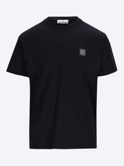 Stückgefärbtes Kurzarm-T-Shirt aus Bio-Baumwolljersey ref: