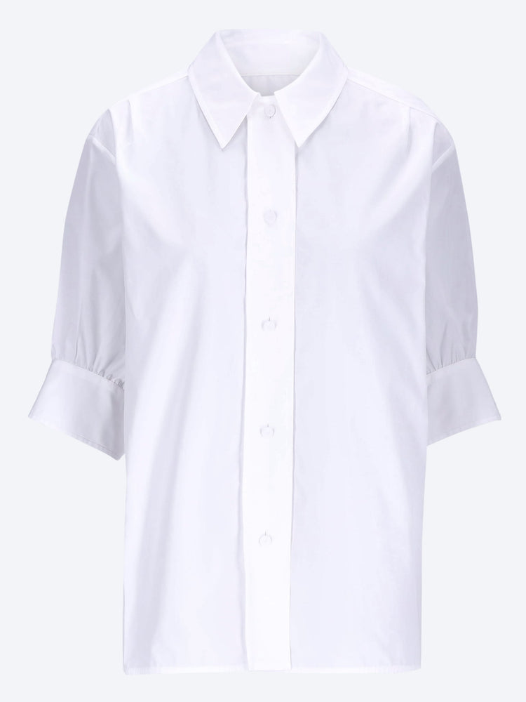 Organic cotton poplin shirt 1