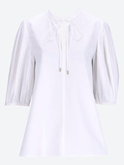 Organic cotton poplin blouse ref: