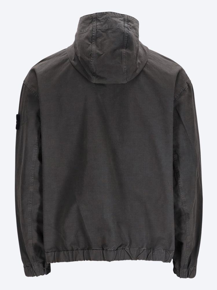 Organic cotton ripstop garment dyed shirt 3