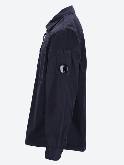 Full zip overshirt