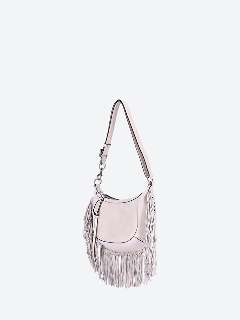 Oskan moon fringes leather handbag 2