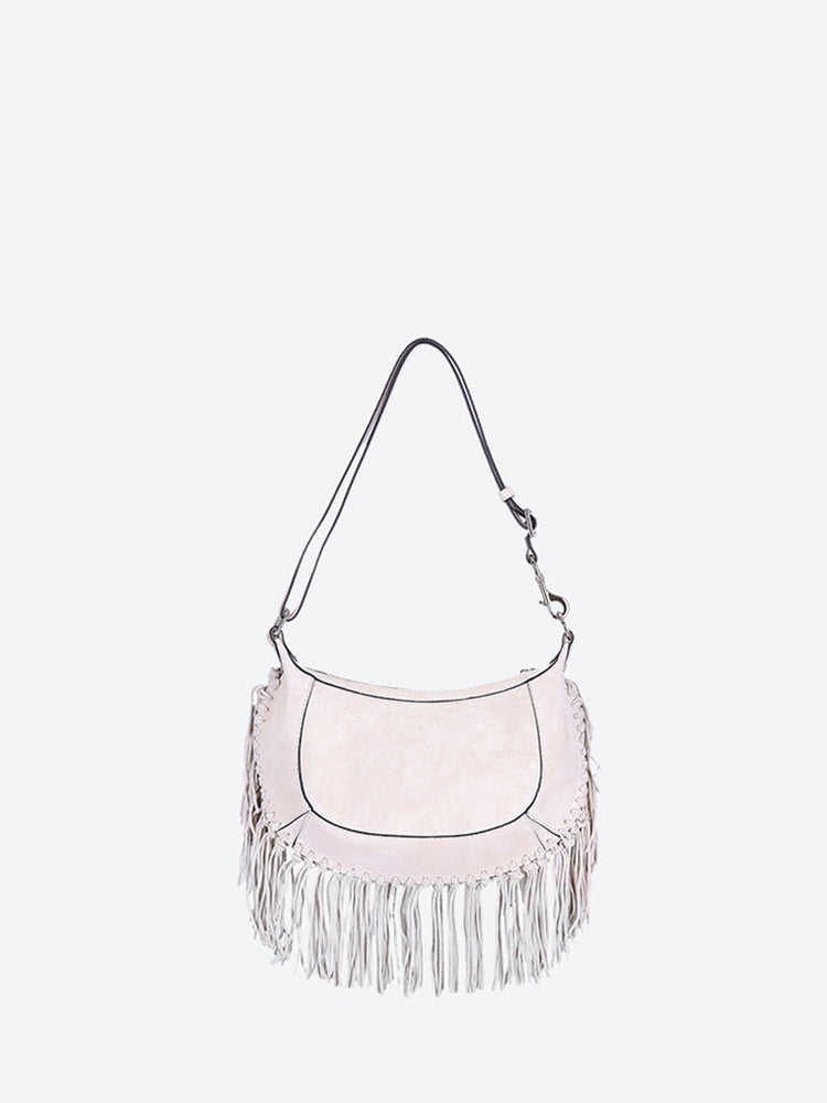 Oskan moon fringes leather handbag 4