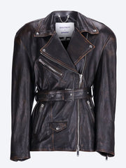 Over biker with belt jacket ref: