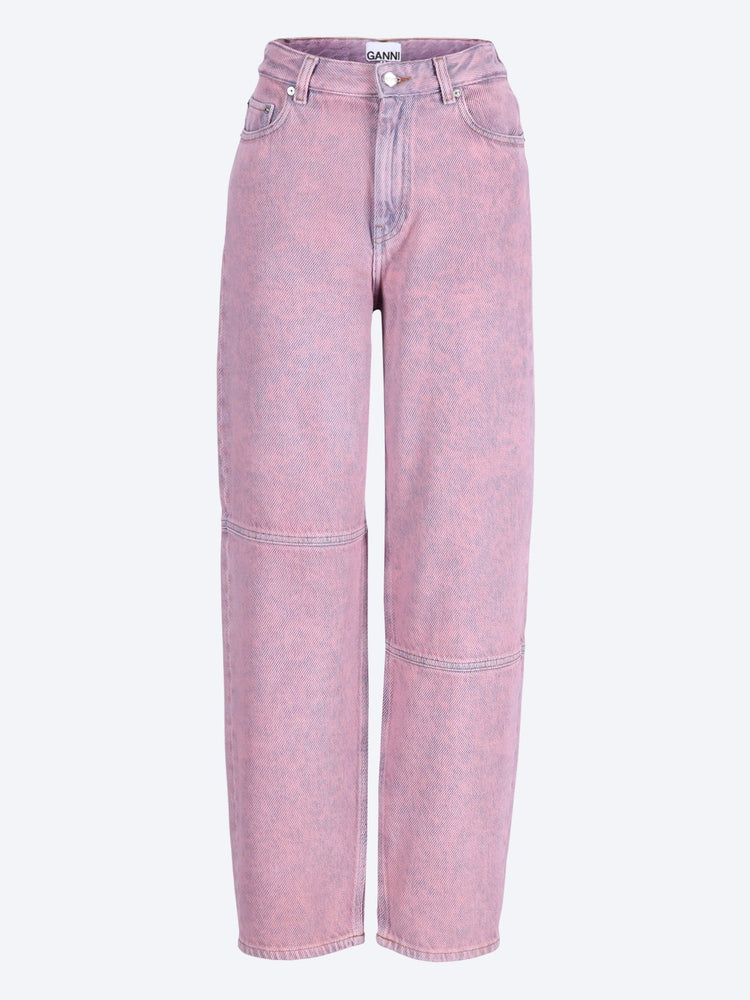 Overdyed heavy denim stary jeans 1