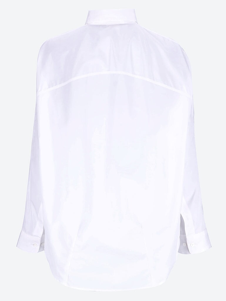 Oversized cocoon shirt with kmono sleeve 3
