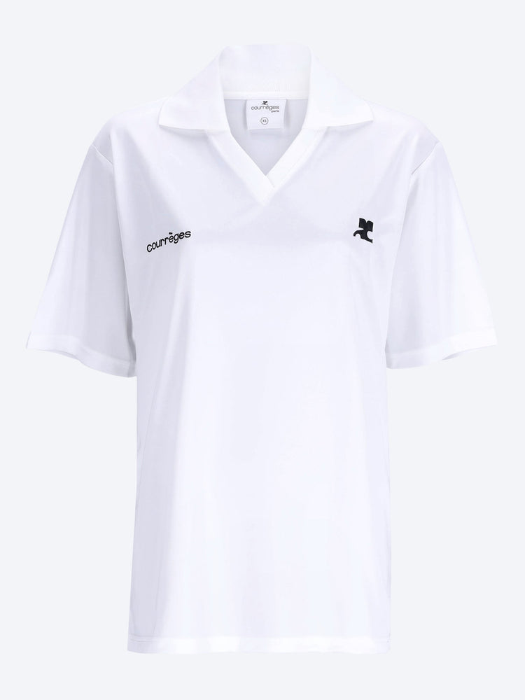 Oversized sports polo 1
