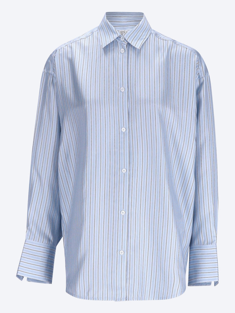 Oversized striped shirt 1