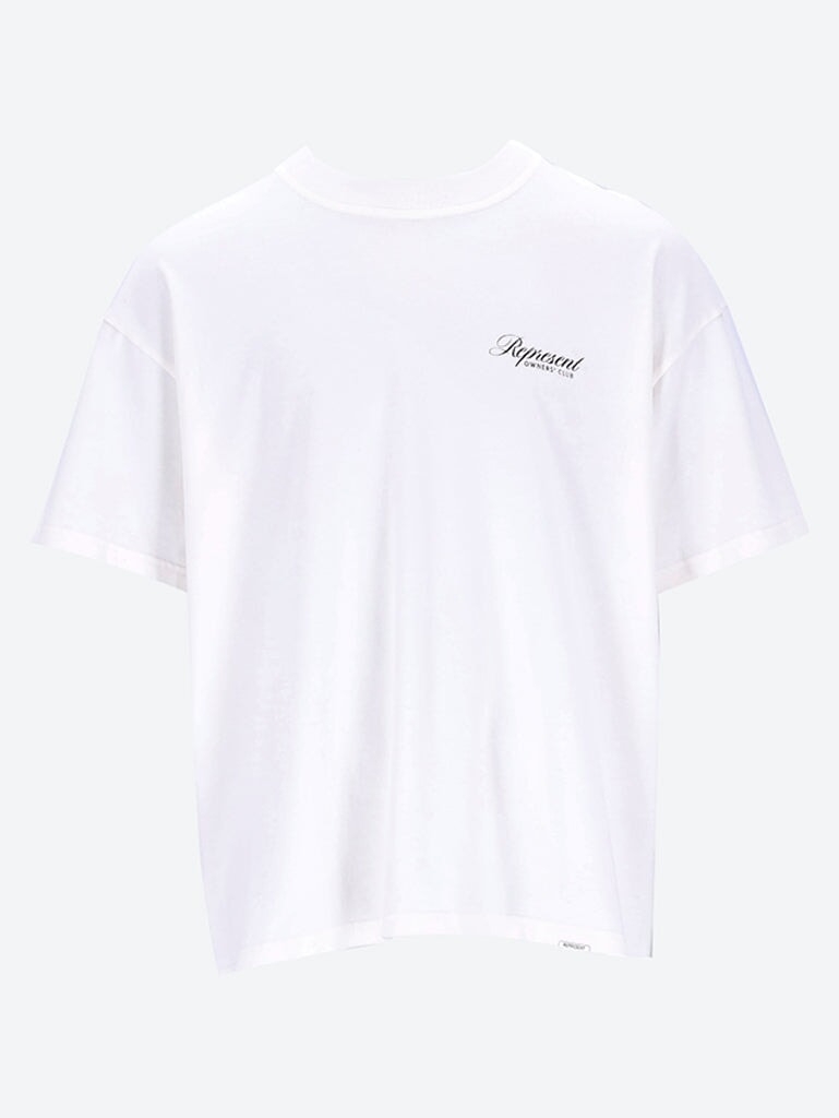 Represent owners club script t-shirt 1