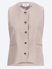 Paco high-neck tailored vest ref: