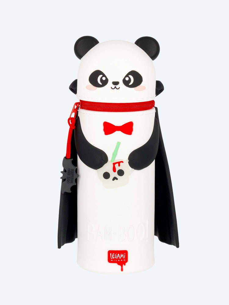 Panda „Bam-Boo“ 2-in-1 Silikon-Federmäppchen – Kawaii – Süßes oder Saures 2026 1
