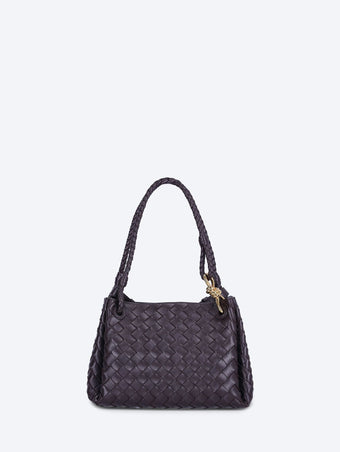 Parachute leather handbag