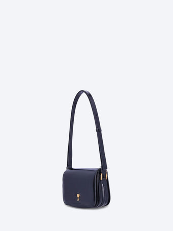 Sac Noir Paris Paris en cuir glacé