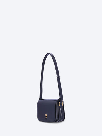 Sac Noir Paris Paris en cuir glacé