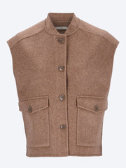 Parkless sleeveless jacket ref: