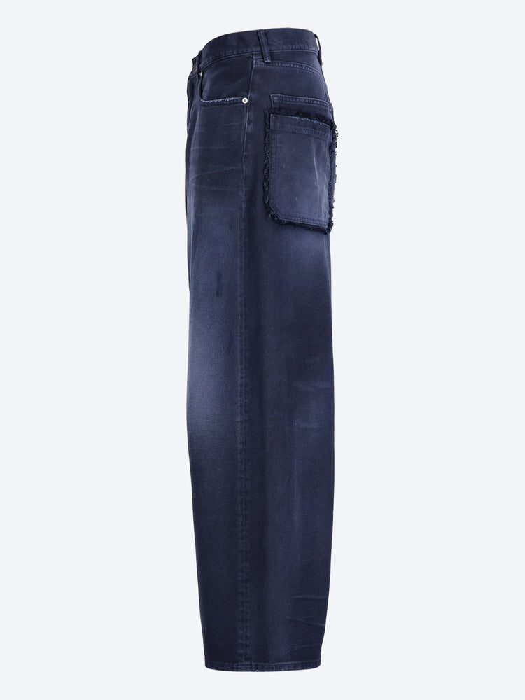 Geflickte Baggy-Hose 2